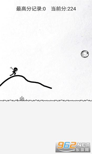 画线跑酷游戏