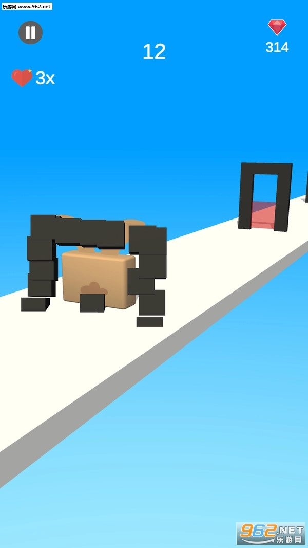 动物果冻变形3D