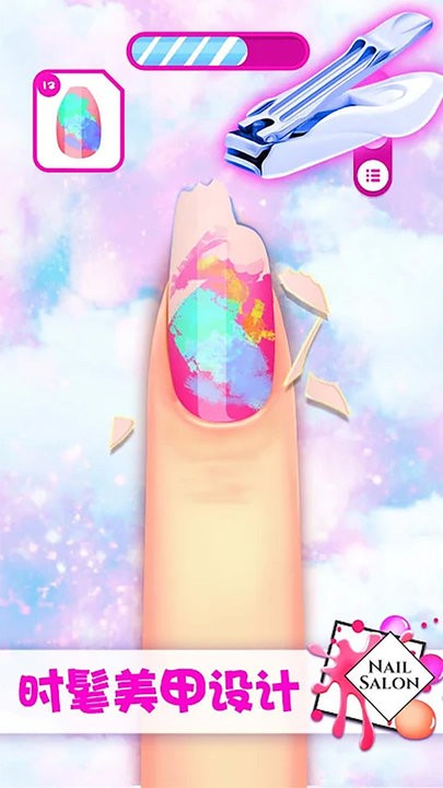 托卡迷你小镇美甲图4