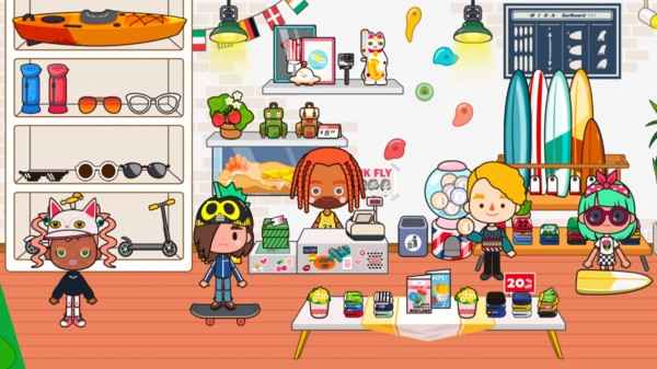 托卡小镇游乐园游戏