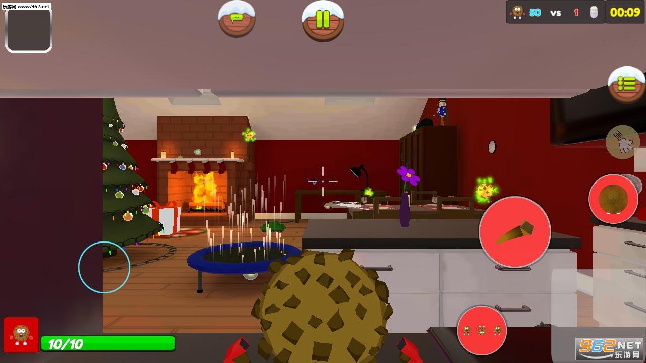 饼干对战圣诞老人手机版