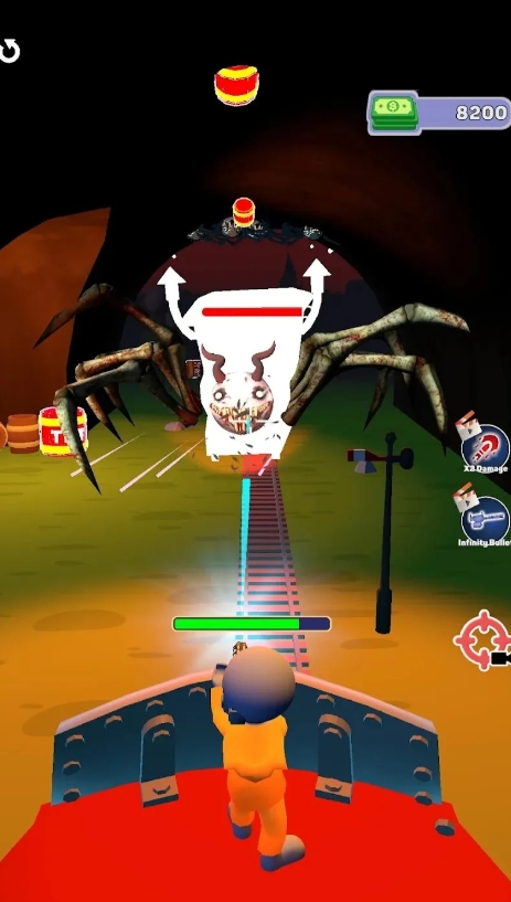 蜘蛛火车射击(3)