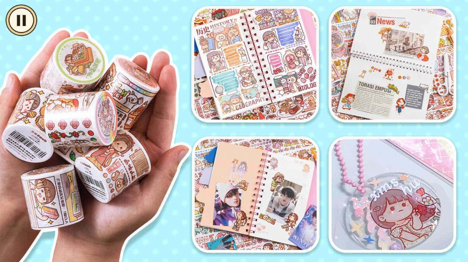 小麻薯手账达人图1