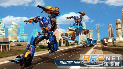 重型卡车机器人英雄-0