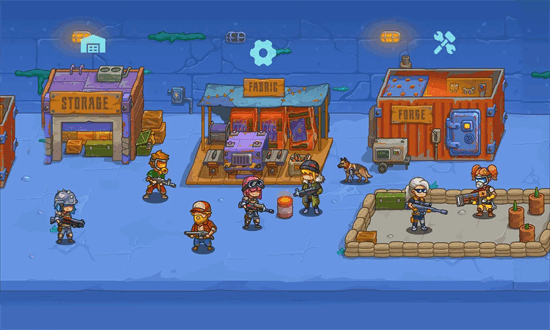 塔楼火车僵尸防御2d图1