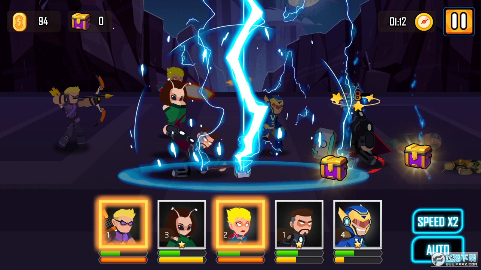 火柴人英雄战斗