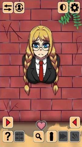 卡在墙上的女孩汉化版