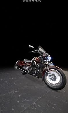 骑上我心爱的摩托车图1