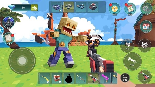 沙盒方块创造正版图1