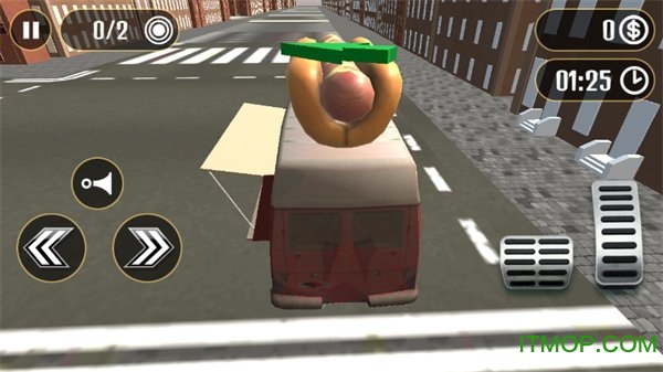 食物卡车驾驶模拟