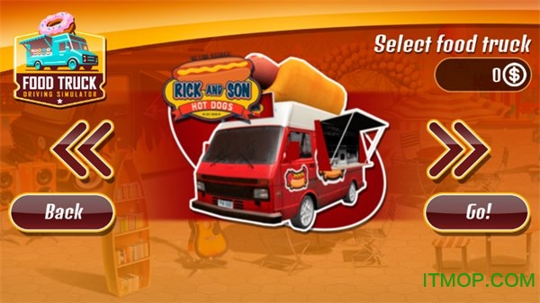 食物卡车驾驶模拟