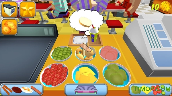 烹饪的餐厅厨房17