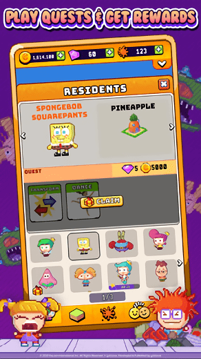 海绵宝宝像素城中文版