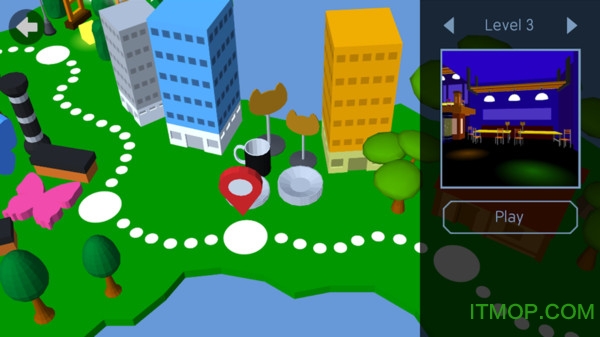 卡通室外逃生游戏图1