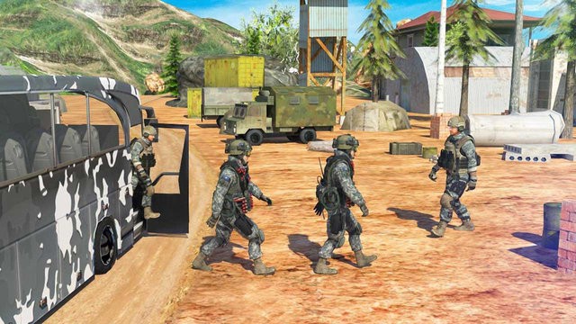 美国陆军巴士驾驶