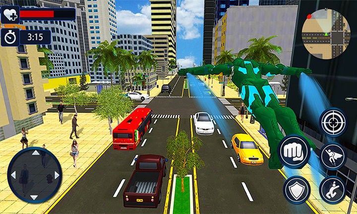 城市钢铁英雄游戏图1