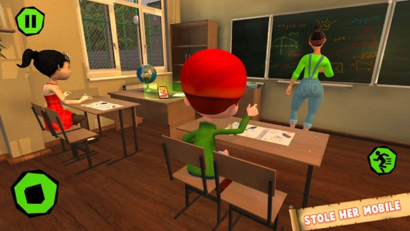 恐怖的老师第二章图2