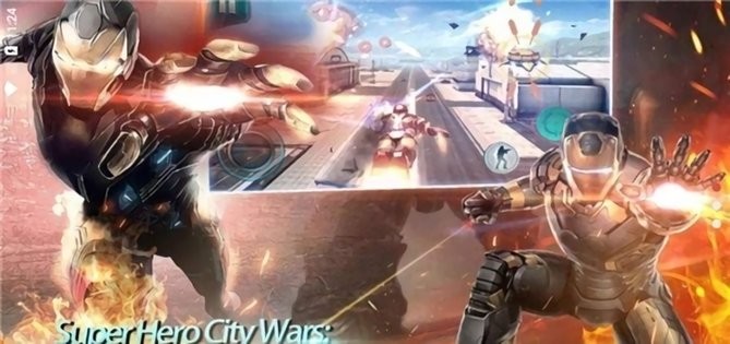 超级英雄城市战争钢铁侠游戏