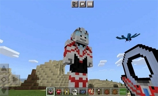 我的世界兰斯威乐市和新生代奥特曼模组